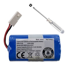New Battery For BobSweep PetHair Plus 2.0 Robot Vacuum WPP56001 WPP56002