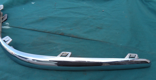 Jaguar S Type LH Rear Bumper Trim. Early Jaguar S Type LH Rear Bumper Chrome - Picture 2 of 4