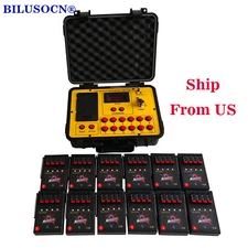 48 cues fireworks firing system wireless remote control 500M distance program