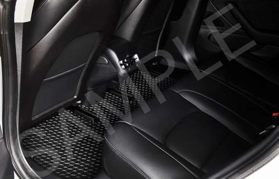 Alfombrillas ToughPRO negras para KIA NIRO EV All Weather Custom Fit 2019-2022 Foto 4 de 4