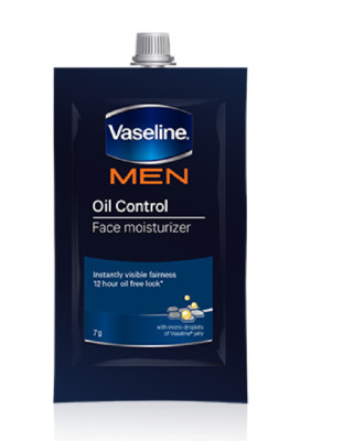 vaseline men's moisturizer oil control