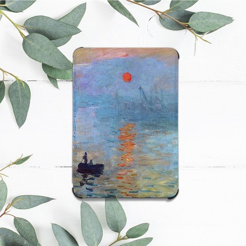Claude Monet Sunrise Painting Case For All-new Kindle 10th Gen Kindle Paperwhite - Picture 2 of 3