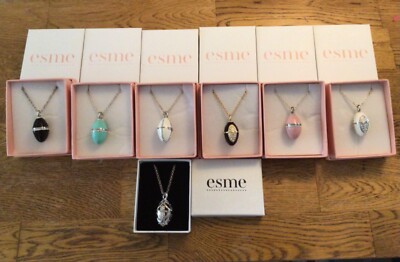 Brand new Easter long necklace pendant egg lockett for scent note BRAND NEW GIFT