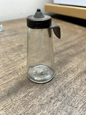 Antique Kwik Stik Glass Glue Bottle with Brass Applicator ~ Tested Top Works