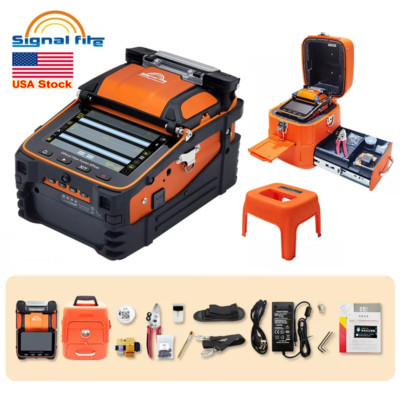 SIGNAL FIRE AI-9 Optical Fiber Fusion Splicer Core Alignment 6 motors + tool kit