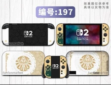 Vinyl Decal Skin Protector or Nintendo Switch 2 Zelda Tears of Kingdom #197
