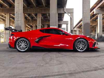 19 20 ROHANA RFX17 WHEELS for CORVETTE C8 Z51 STINGRAY 19x8.5 20x12 Silver 5x120