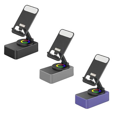 Cell Phone Stand with Audio Speaker Desktop Phone Holder for