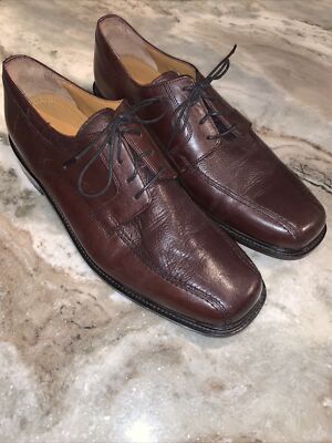 BOSTONIAN POLLINO Bicycle Toe Oxford dark brown leather shoes men\'s size 8.5 EUC Bostonian | Shoes | Bostonian Pollino Bicycle Toe Oxford  main image 4