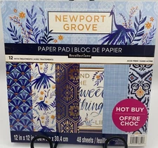 12" x 12" Scrapbook Paper Pads By Recollections - Your Choice