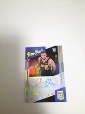 Mychal Mulder 2020-21 Panini Donruss Elite Pen Pals Blue Auto /99 RC Warriors