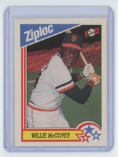 1992 DowBrands Ziploc Willie McCovey Baseball Card #7