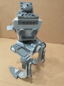 Lego 7657 Star Wars AT-ST 100% Complete w/ Minifigure, Manual & Box (Damaged)