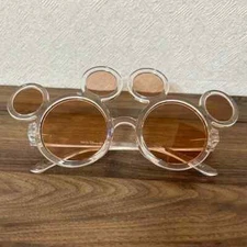 Tokyo Disney Resort Limited Fashion Sunglasses Mickey Clear/Brown From Japan F/S