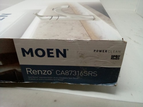 Moen CA87316SRS Renzo Pullout Spray Kitchen Faucet - Spot Res Stainless - Picture 3 of 5