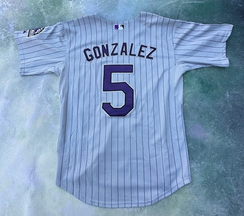 Majestic MLB Colorado Rockies Carlos Gonzalez #5 Jersey Size 48. - Picture 4 of 5