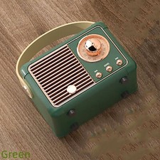 1PC Portable Retro Bluetooth Speaker Mini Wireless Stereo Speaker USB/ TF/ Audio