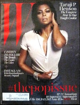 W MAGAZINE AUGUST 2015 (VG) TARAJI HENSON