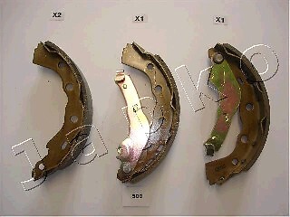 55500 JAPKO Brake Shoe Set for MITSUBISHI