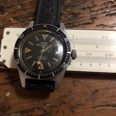 Doyle Diver Vintage Case Brevet 238872 387551 Meter 200 Rare Aka Titus  Brevet