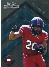 2021 Wild Card Alumination Collegiate Rising Son Black Kevin Harris Rookie 13/60. rookie card picture