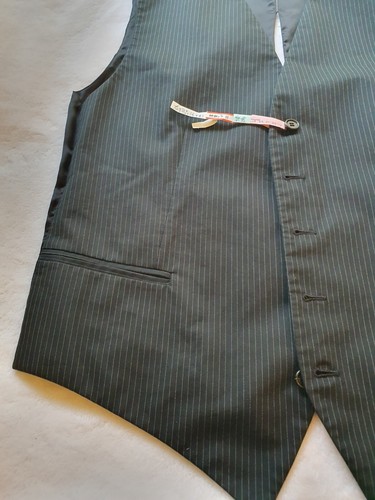 DIOR HOMME 2009 SS RUNWAY CAMPAIGN back SLASHED vest gilet black eu 50 - Picture 7 of 24