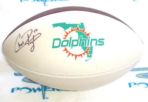 CHAD PENNINGTON SIGNED NFL LOGO FOOTBALL - Miami Dolphins - J.S.A. Certified - Picture 1 of 7