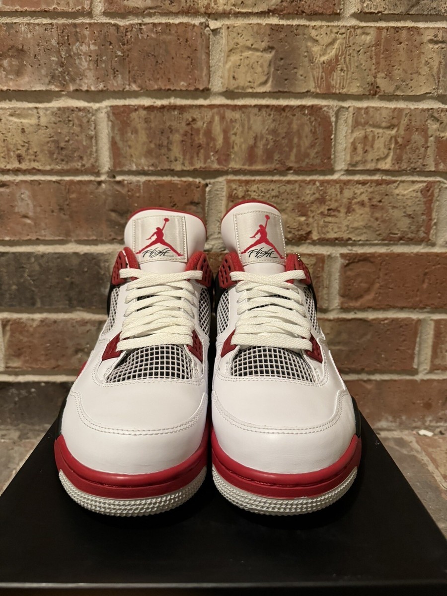Size 10 - Jordan 4 Retro Fire Red 2012 for sale online | eBay display picture 1