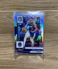 Jordan Poole - 2022-23 Donruss Optic Base Holo #100 - Golden State Warriors
