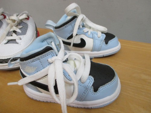 3 Pairs of Baby Jordan Nike Shoes All Size 4C - Picture 11 of 20