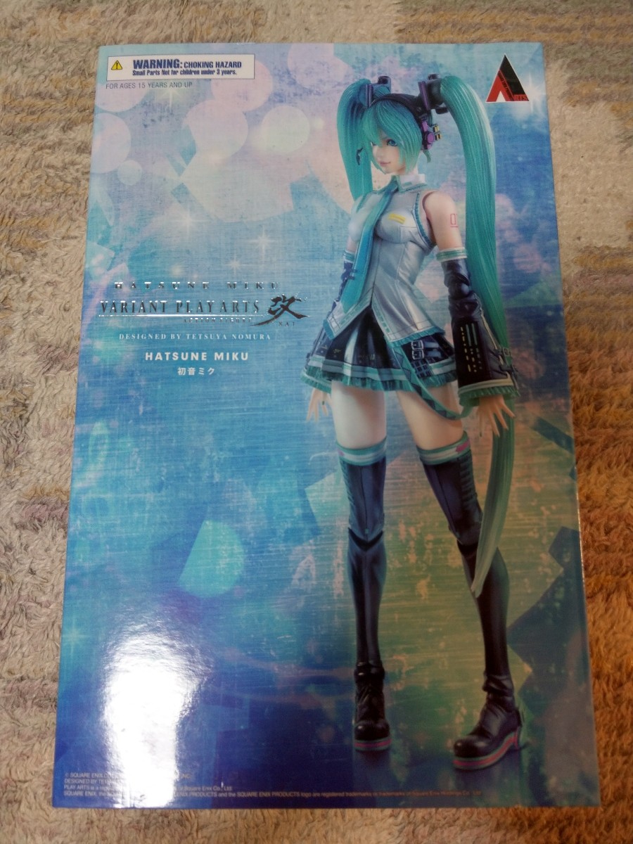 初音ミク プレイアーツ改 DESIGNED BY TETSUYA 新品未開封 初音ミク プレイアーツ改 DESIGNED BY TETSUYA 新品未開封