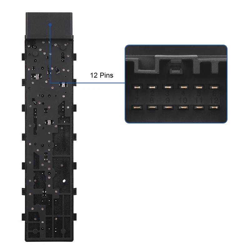 Power Seat Switch Control for 06-19 Ford Explorer Lincoln Mercury 9L3Z-14A701-FB Foto 3 de 4