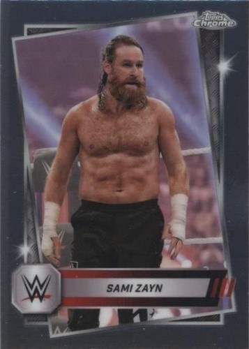 2026 TOPPS CHROME WWE GOLD REFRACTOR #67 SAMI ZAYN 30/50 | eBay