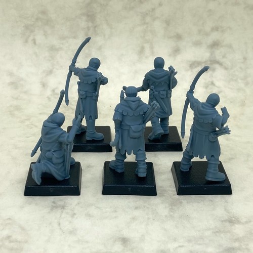 Écuyers féodaux avec arcs | Miniatures 28 mm - Photo 6/7
