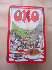 OXO Gravy Tin Box Antique Vintage Collectible Tin With Lid Martin Sanders