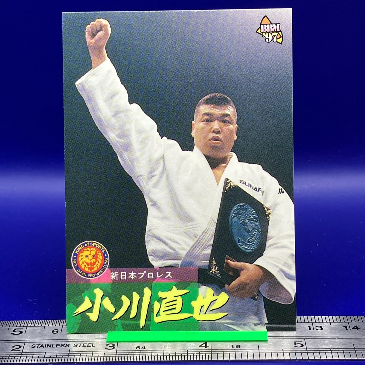 Naoya Ogawa BBM Pro Wrestling Card TCG Vintage Japanese #41 | eBay