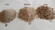 1 Gallon of Vermiculite Fine- Medium - Large, garden reptile bedding