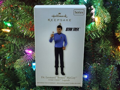 2012 Hallmark Keepsake Star Trek Dr. Leonard Bones McCoy Ornament MIB!