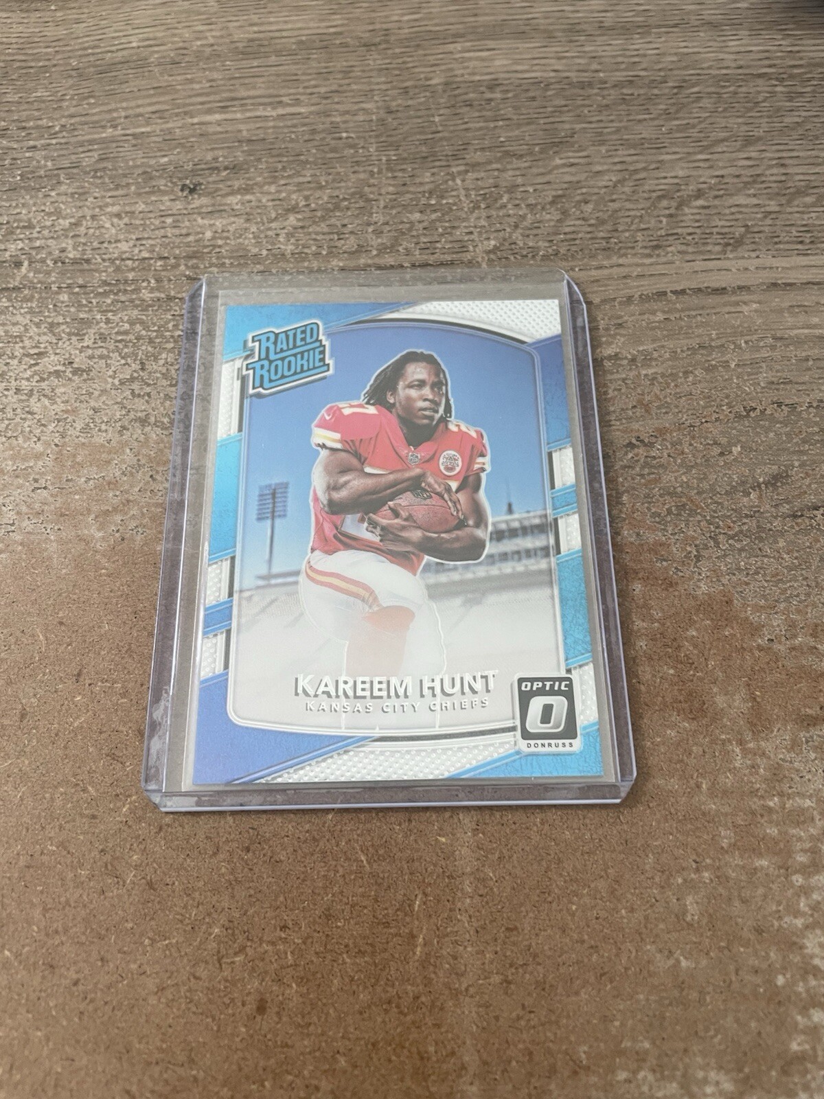 2017 Donruss Optic KAREEM HUNT Rated Rookie Card #182 MINT KC CHIEFS
