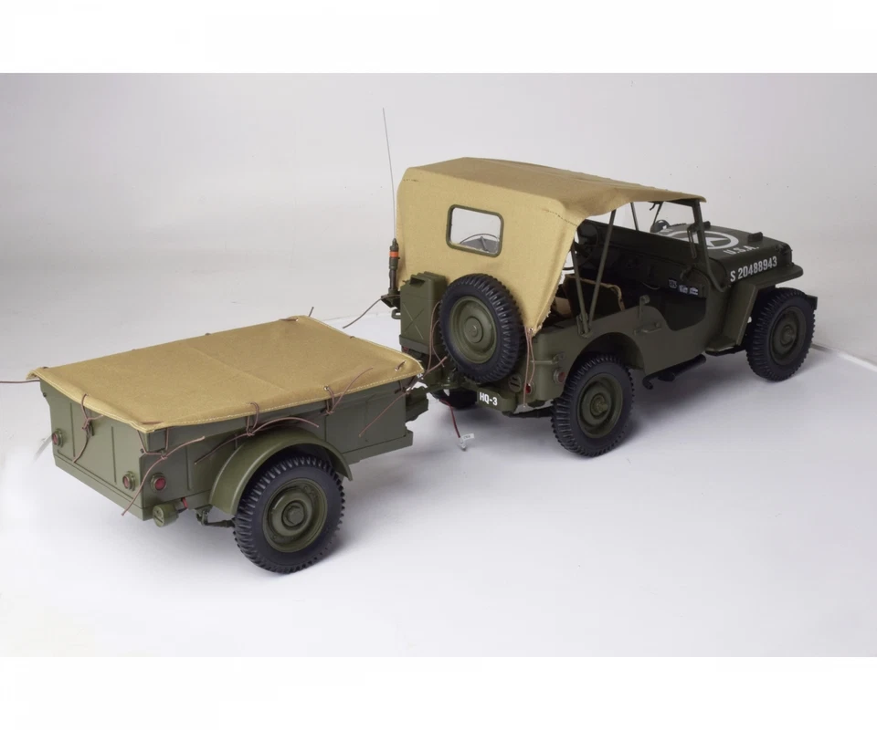 IXO 520010105 - 1:8 IXO US Jeep Willys 4x4 (Carson) Merce Nuova - Immagine 2 di 4