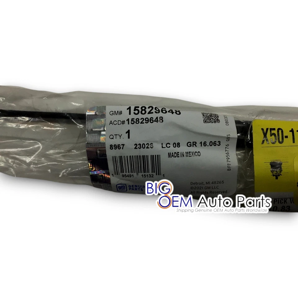 03-06 Chevrolet GMC Cadillac Truck SUV conductor parabrisas brazo limpiaparabrisas OEM 15829648 Foto 4 de 4