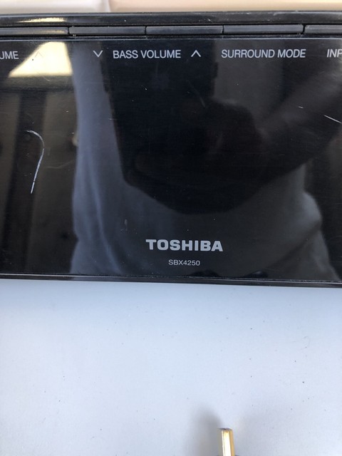 toshiba 2.1 channel bluetooth soundbar speaker