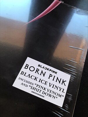 BLACKPINK Born Pink BLACK ICE vinyl LP SEALED NEW k pop kpop