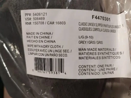 Zapatilla clásica unisex Studio 1886 talla L/G 9-10 con fondo de goma 2021 hecha por el hombre Foto 3 de 4