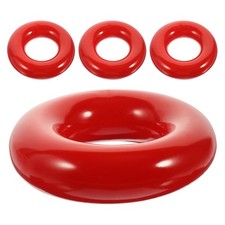 Iron Golf Swing Weight Rings 4Pcs Red Durable Golf Training Rings for Practice