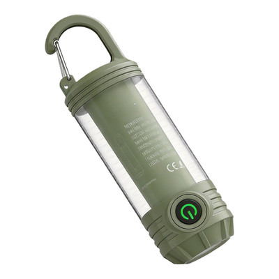 Leichte Retro LED Camping Leuchte 6 Stufen Typ-C für Wandernotfälle