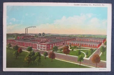 1930s Mayfield Kentucky Curlee Clothing Factory Postcard