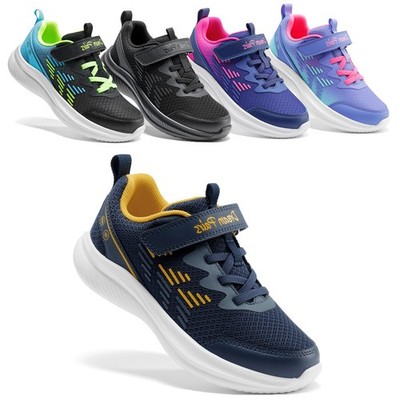 Boys Girls Lightweight Running Shoes Breathable Mesh Kids Athletic Sneakers