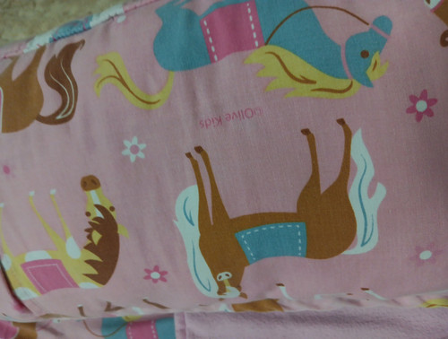 Wildkin Sleep Mat Olive Kids Nap Mat W/Pillow Pink Horses - Picture 3 of 7