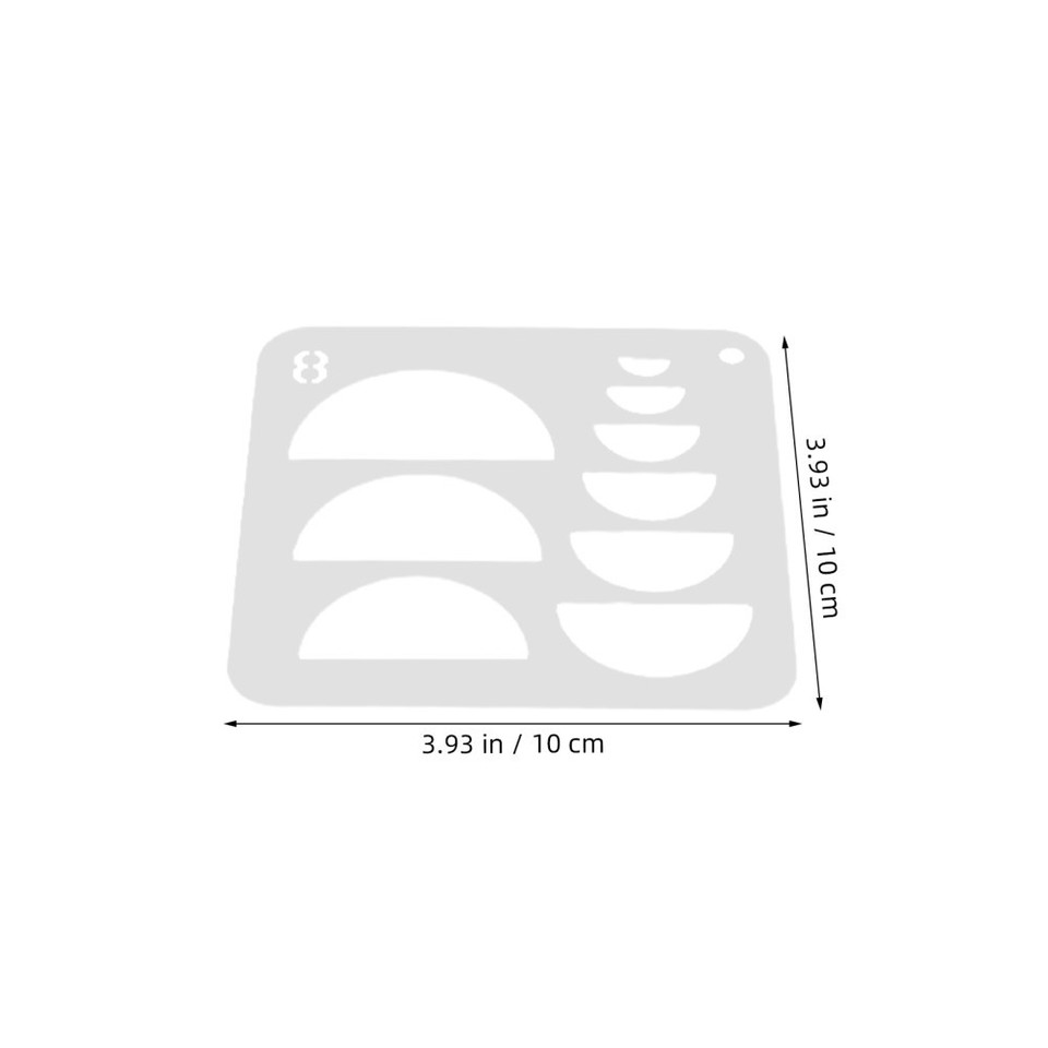 Drawn Design Math 24 PCS Math Drawing Tools Classroom Craft Supplies Basic Geometry ...